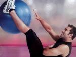 Fitball workout for weight loss