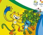 Mascots of the Rio de Janeiro Olympics